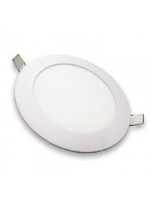 Panel LED 9W redondo incrustar