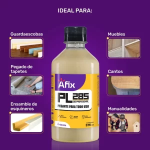 Pegante  PL285 X 60 mm Afix