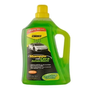 Shampoo Simoniz con Cera Autobrillante 1900 Ml