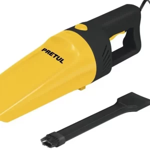 Aspiradora Para Auto De Color Amarillo/Negro Pretul ASP-P